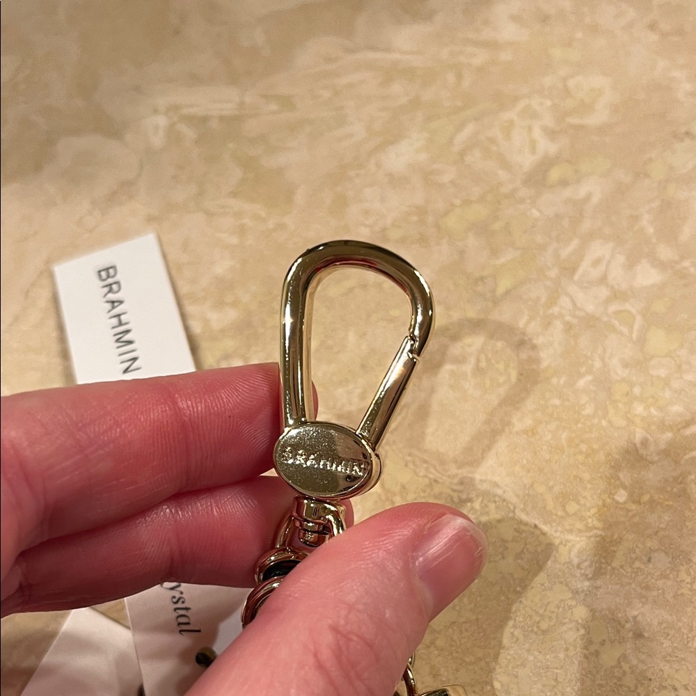 Brahmin Croc Charm Tassel Nocturnal Melbourne - Picture 4 of 5